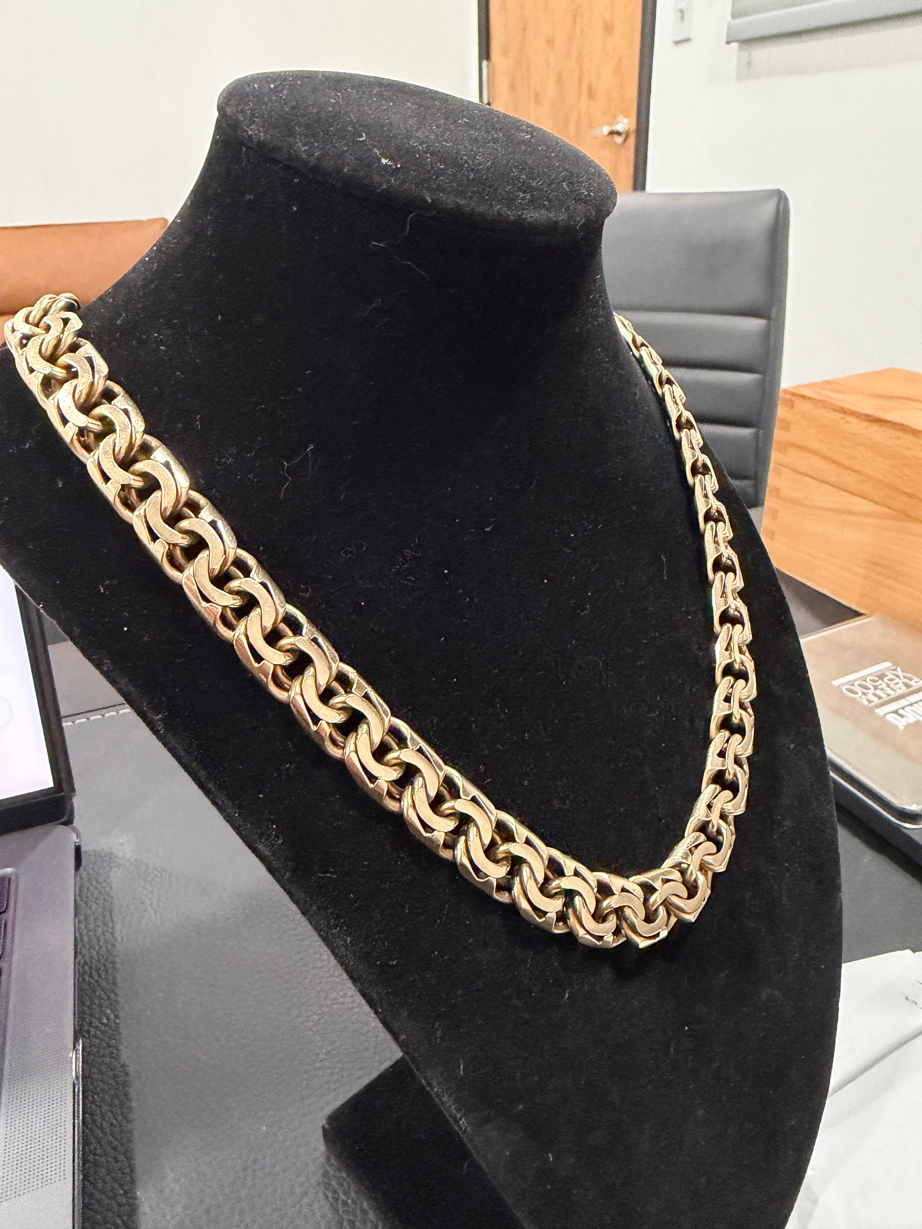 McAllen Jewelers 10K YELLOW GOLD CHINO LINK CHAIN