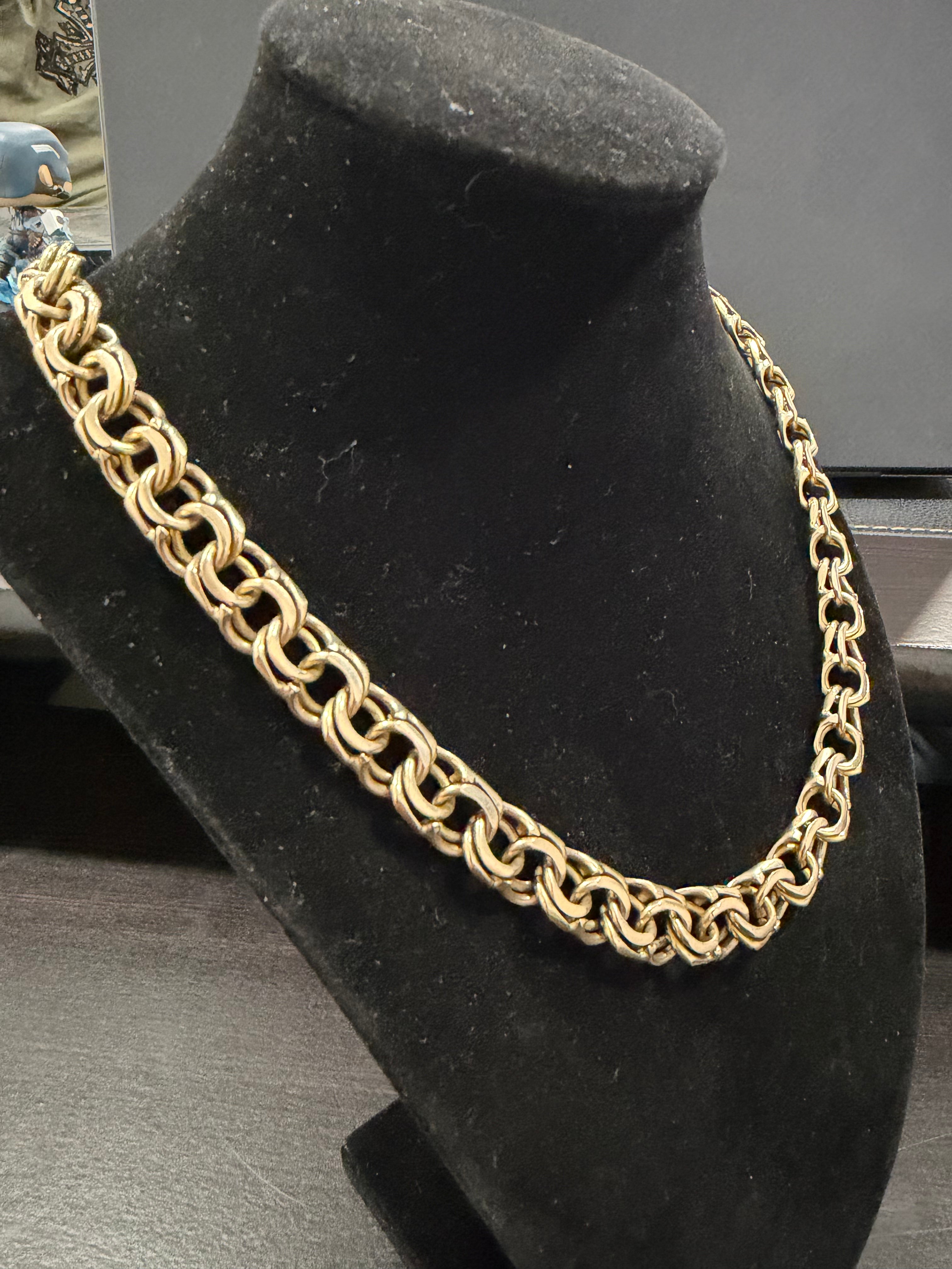 McAllen Jewelers 10K YELLOW GOLD CHINO LINK CHAIN