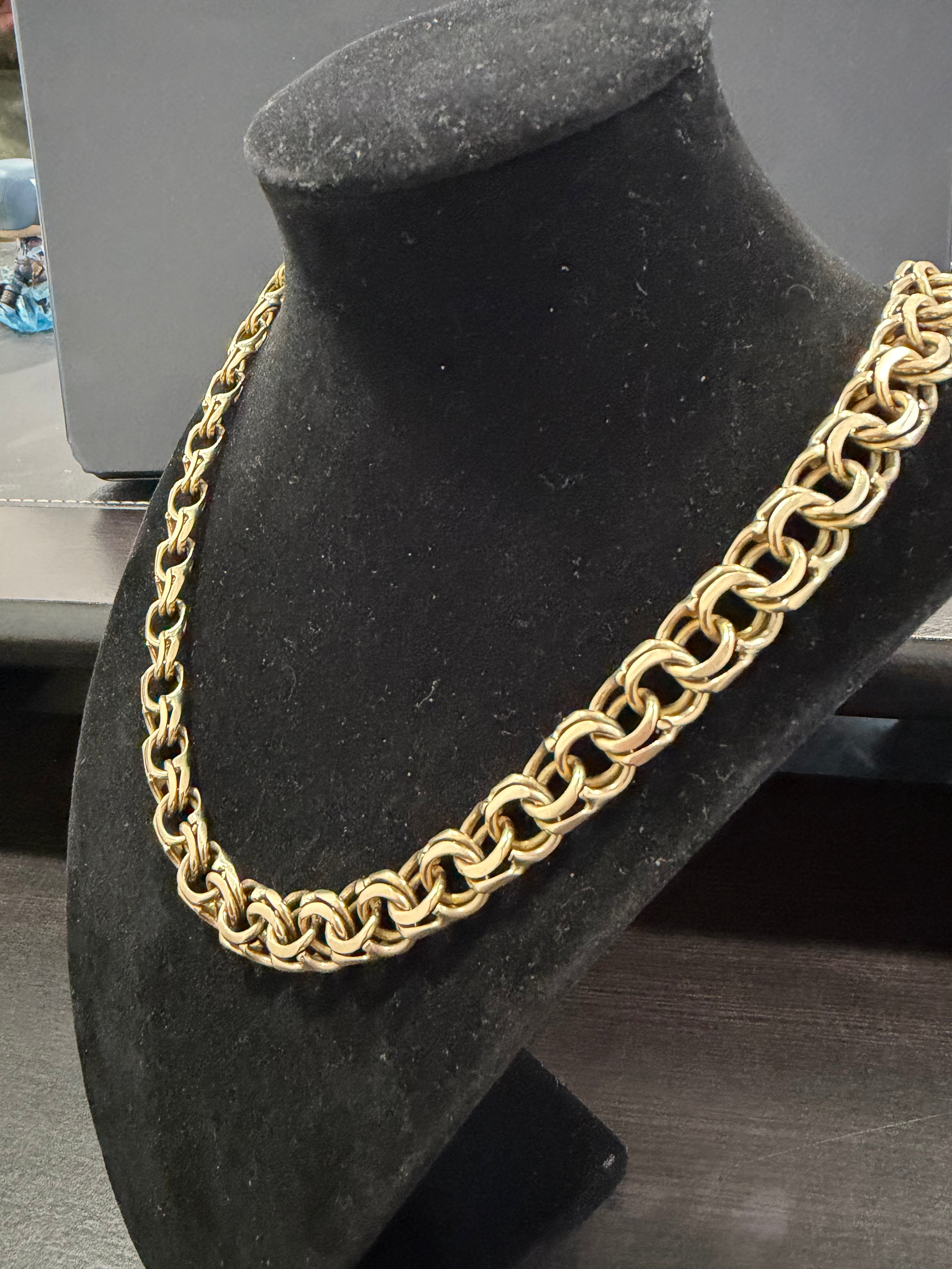 McAllen Jewelers 10K YELLOW GOLD CHINO LINK CHAIN