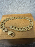 McAllen Jewelers 10K YELLOW GOLD CUBAN LINK CHAIN BRACELET